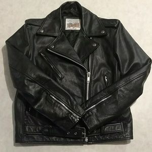 Leather Riding Coat